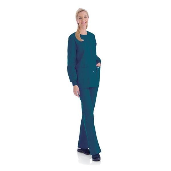 Warm-Up Jacket Adult Womens 65% Polyester / 35% Cotton 7525 Snap...