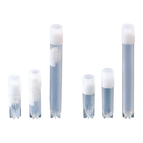 Nunc Cryogenic Vial Polypropylene 1mL Screw Cap Conical Bottom Se...