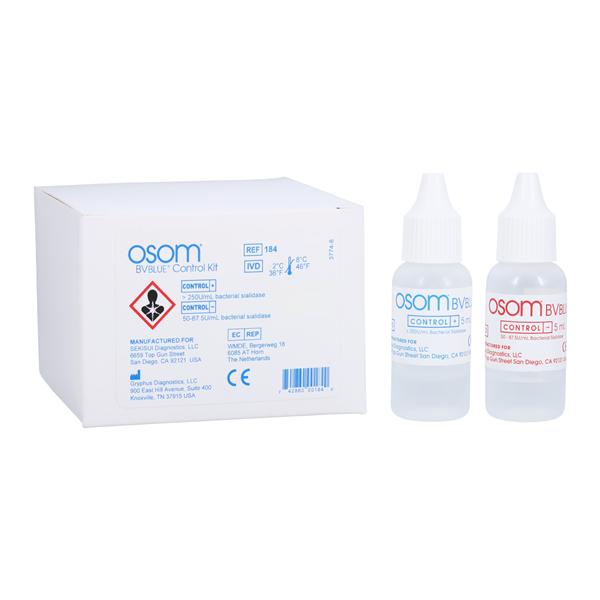 OSOM BVBlue BV: Bacterial Vaginosis Positive/Negative Control 2x5...