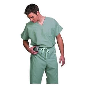 Fashion Seal Scrub Shirt Adult Unisex Sage 65% Polyester / 35% Co...