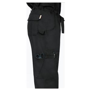 Scrub Pant Adult Mens Black 55% Cotton / 45% Polyester 601 James...