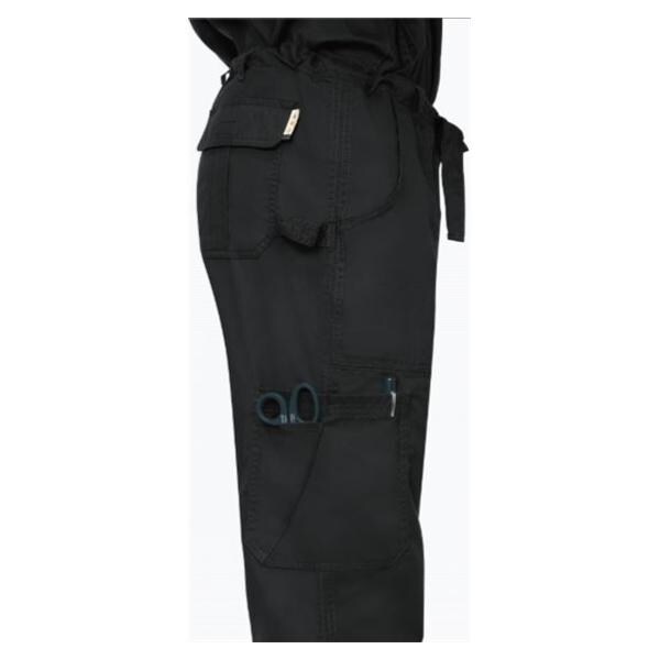 Scrub Pant Adult Mens Black 55% Cotton / 45% Polyester 601 James...