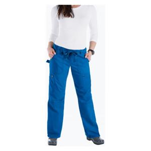 Scrub Pant 6 Pockets X-Large Royal Blue Womens Ea