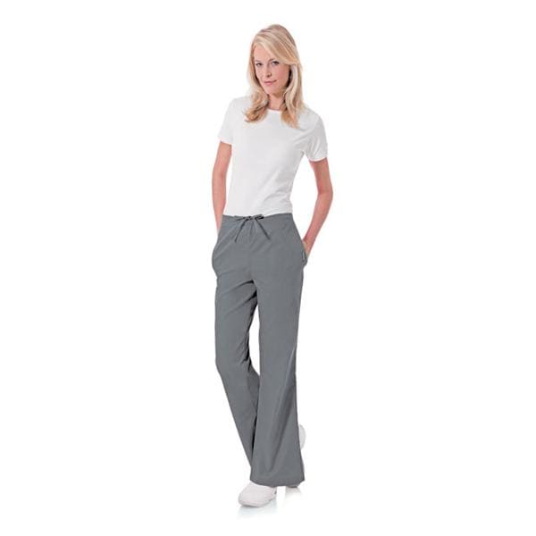 Scrub Pant 5 Pockets 3X Large Steel Grey Womens Ea