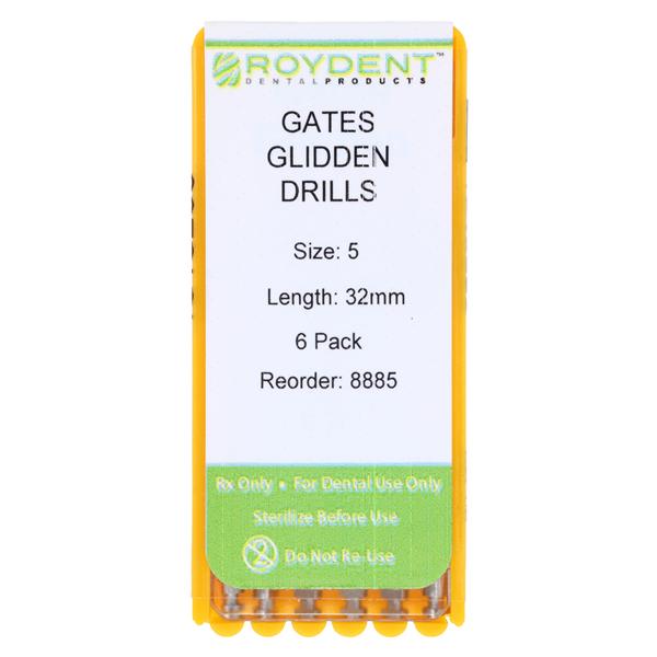 Gates Glidden Drill 32 mm Size 5 6/Bx