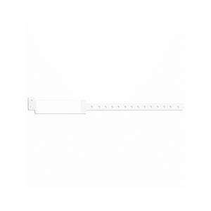 Speedi-Print Imprinter Wristband Vinyl White Adult 500/Bx