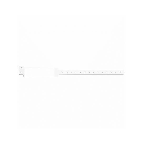 Speedi-Print Imprinter Wristband Vinyl White Adult 500/Bx