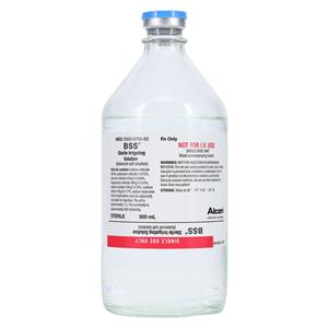 BSS Irrigation Solution - Bottle 500mL 6/Package