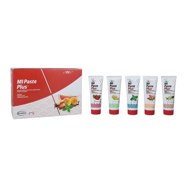 MI Paste Plus Tooth Topical 0.2% Sodium Fluoride Assorted 10/Bx