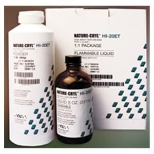 Nature-Cryl Denture Resin HI-20ET Heat Cure Light Reddish Pink Ea