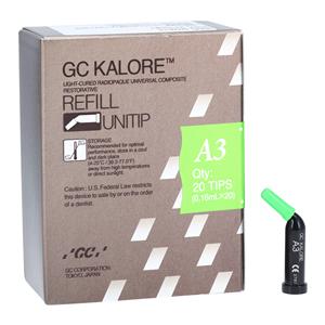 GC Kalore Universal Composite A3 Unitip Refill 20/Bx