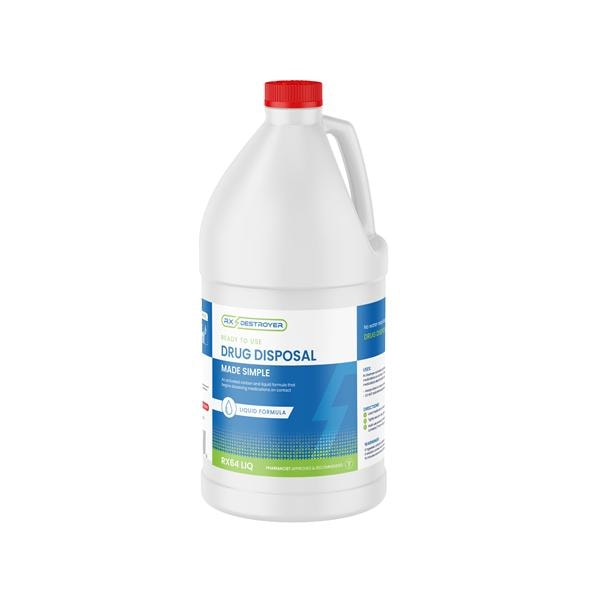 Rx Destroyer Drug Disposal 64oz Liquid 4/Case