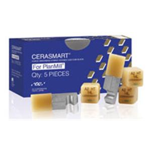 CERASMART HT Milling Blocks High Translucency 12 B1 For PlanMill 5/Pk