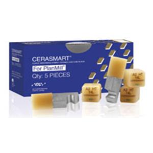 CERASMART LT Milling Blocks Low Translucency 14 A3.5 For PlanMill 5/Pk