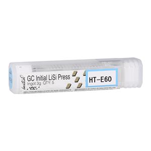 Initial LiSi Press Ingot HT-E60 5/Vial