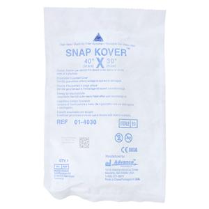 Snap Kover 40x30" Sterile Banded Bag Clear