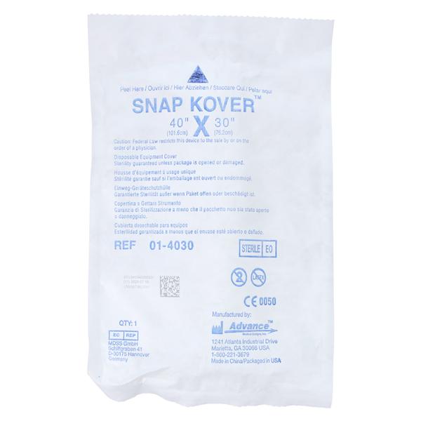 Snap Kover 40x30" Sterile Banded Bag Clear