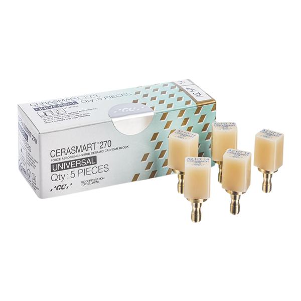 CERASMART 270 HT Milling Blocks High Translucency 14L A1 For Universal 5/Bx