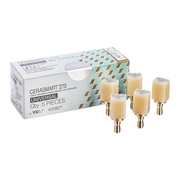 CERASMART 270 HT Milling Blocks High Translucency 14 A1 For Universal 5/Bx