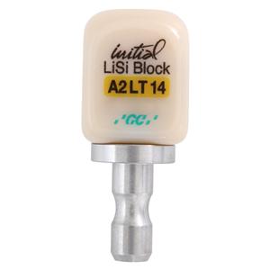 GC Initial LiSi Block Milling Blocks Low Translucency 14 A2 For CEREC 5/Bx