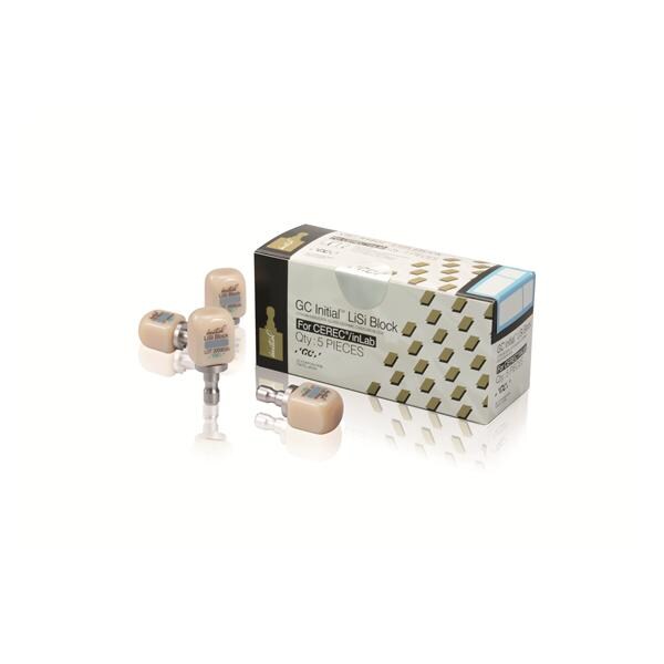 Initial LiSi Block CAD Blocks High Translucency 14 A3.5 5/Bx