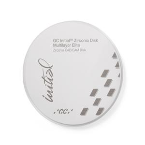 Initial Multilayer Elite Zirconia Disc A1 98.5x20mm Ea