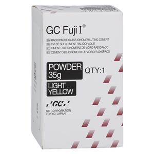 GC Fuji I Powder Non-Eugenol Luting Cement Light Yellow 35 Gm 35gm/Bt
