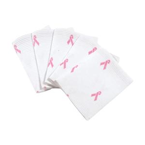 Econoback Patient Towel 2 Ply Polyethylene 13 in x 19 in Pink Disposable 500/Ca