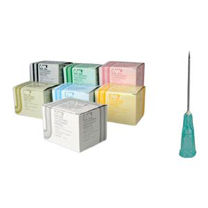 Needle 19g 1" Hypodermic Nontoxic Nonpyrogenic Regular Bevel 100/...