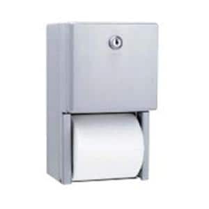 Toilet Tissue Mounted Dispenser Satin Finish Stainless Steel Surf...