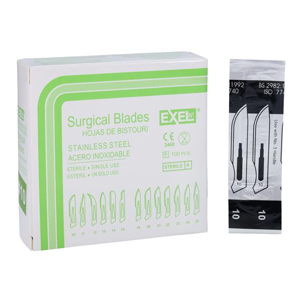 Stainless Steel Sterile Surgical Blade #10 Disposable