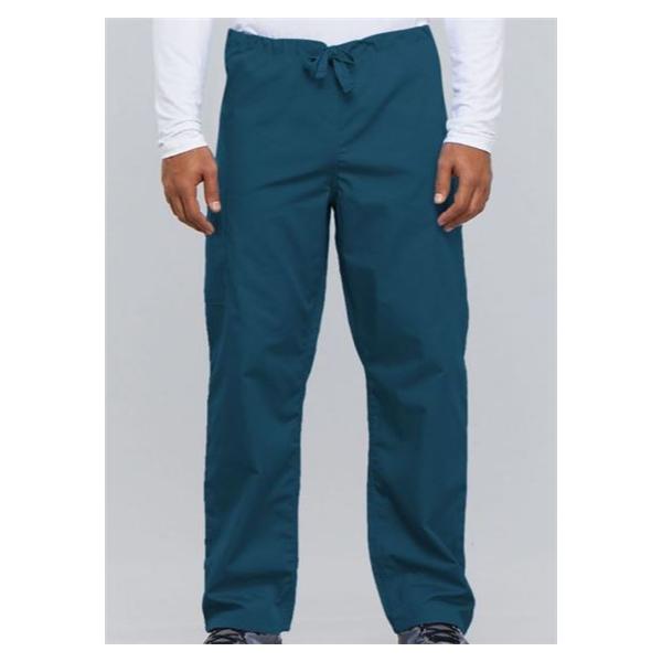 Cherokee Scrub Pant 65% Plstr/35% Ctn 3 Pockets 5X Large Crbbn Bl Unisex Ea