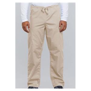 Cherokee Scrub Pant 3 Pockets 3X Large Khaki Unisex Ea