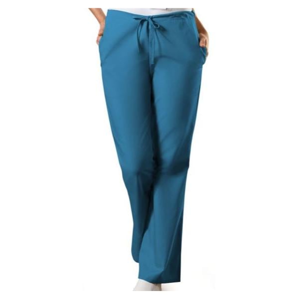 Scrub Pant 3 Pockets X-Large Caribbean Blue Womens Ea