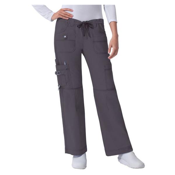 Scrub Pant 8 Pockets X-Large Pewter Womens Ea