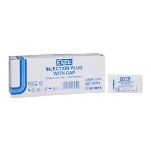 Injection Plug Luer Lock Pyrogen Free Sterile Not Made With Natur...