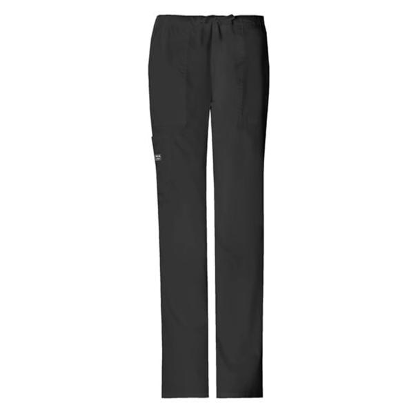 Cherokee Scrub Pant Adult Womens Black 55% Cotton / 42% Polyester...