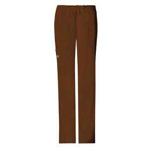 Cherokee Scrub Pant 4 Pockets 2X Large Chocolate Womens Ea