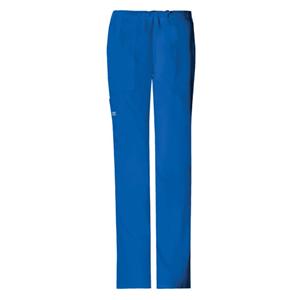 Cherokee Scrub Pant 4 Pockets Large Royal Blue Womens Ea