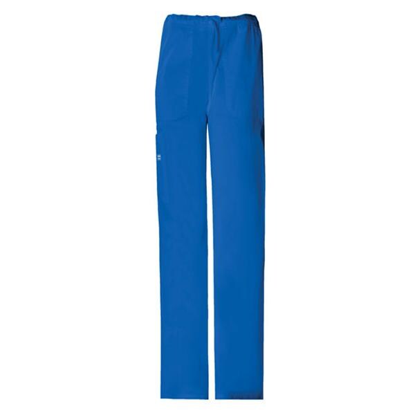 Cherokee Scrub Pant Poly/Ctn/Spndx 4 Pockets X-Large Royal Blue Unisex Ea