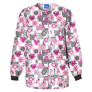 Warm-Up Jacket 3 Pockets Long Sleeves / Knit Cuff 2X Large Wrds of Lve Womens Ea