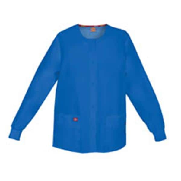 Warm-Up Jacket 2 Pockets Knit Cuffs 2X Large Royal Blue Womens Ea
