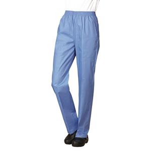 Fashion Poplin Scrub Pant 2 Pockets X-Small Ceil Blue Womens Ea