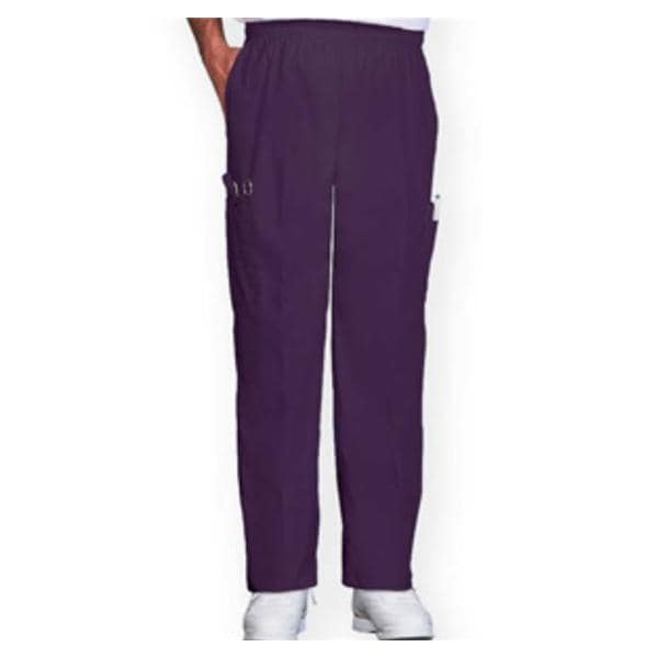 Scrub Pant Adult Unisex Eggplant 65% Polyester / 35% Cotton Ultim...