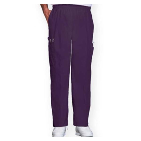 Scrub Pant Adult Unisex Eggplant 65% Polyester / 35% Cotton Ultim...