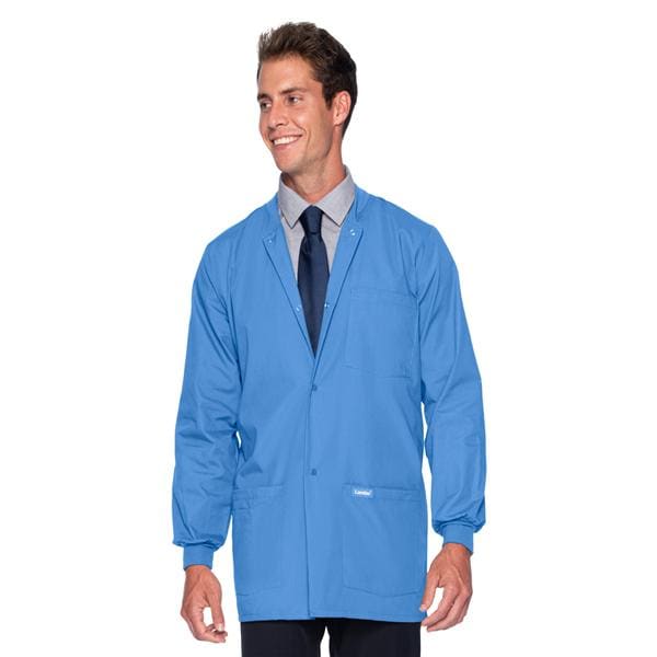 Warm-Up Jacket 5 Pkts Long Sleeves / Rib-Knit Cuff 34 in 3X Large Ceil Mens Ea