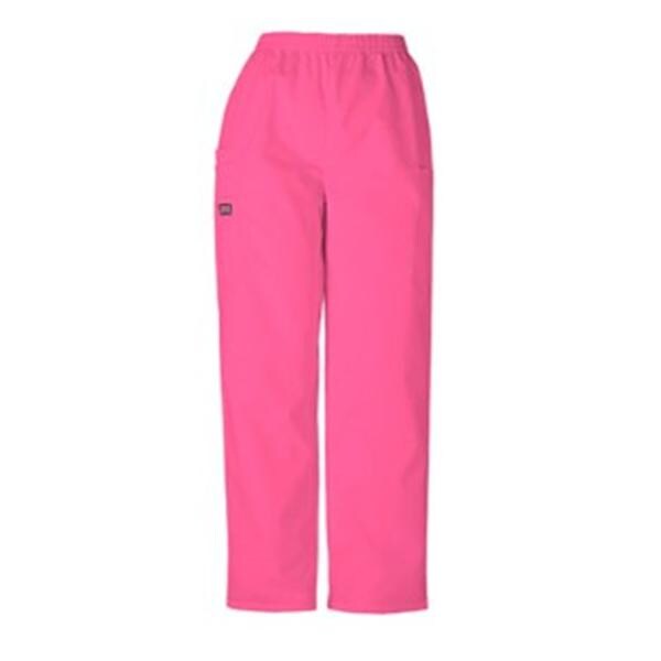 Scrub Pant Adult Womens Shocking Pink 65% Polyester / 35% Cotton...