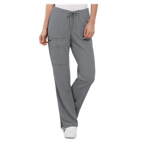 Jockey Scrub Pant Adult Womens Pewter 72% Polyester / 21% Rayon /...