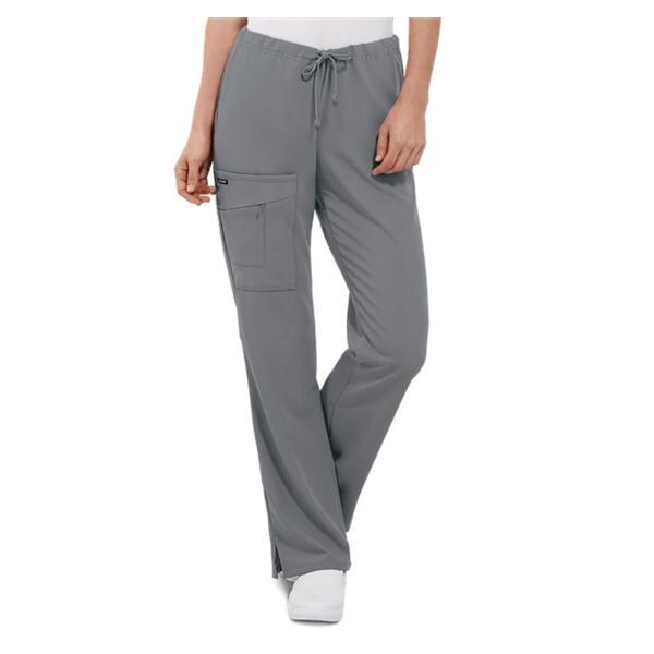 Jockey Scrub Pant Adult Womens Pewter 72% Polyester / 21% Rayon /...