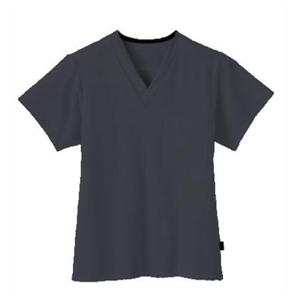 Jockey Scrub Shirt Adult Unisex Charcoal 72% Polyester / 21% Rayo...